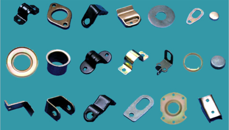Sheet Metal Components For Automotive Parts, Brackets, Cover, Spring seats, Hinges, Caster Wheel Bracket, Steel Cap, Metal Inserts, Frame Parts